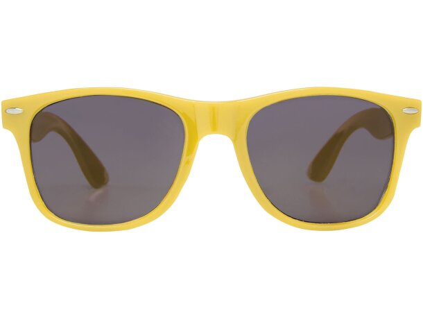 Gafas de sol Sun Ray de PET reciclado Amarillo detalle 6