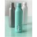 Botella termo con logo con tapa de rosca en acero inoxidable Thor Plateado detalle 14