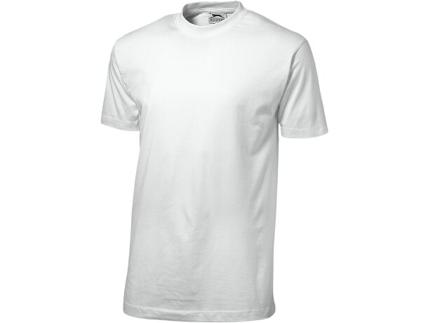 Camiseta manga corta Slazenger 150 personalizada blanca Camiseta manga corta Slazenger 150 personalizada blanca