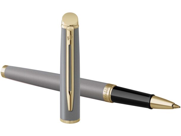 Rollerball Waterman Hemisphere con acabado lacado metalizado Gris detalle 10