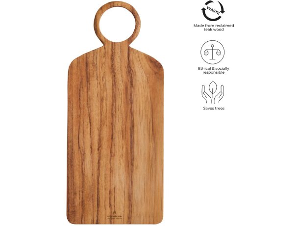 Tabla de cortar Originalhome en raíz de teca reciclada Madera detalle 2