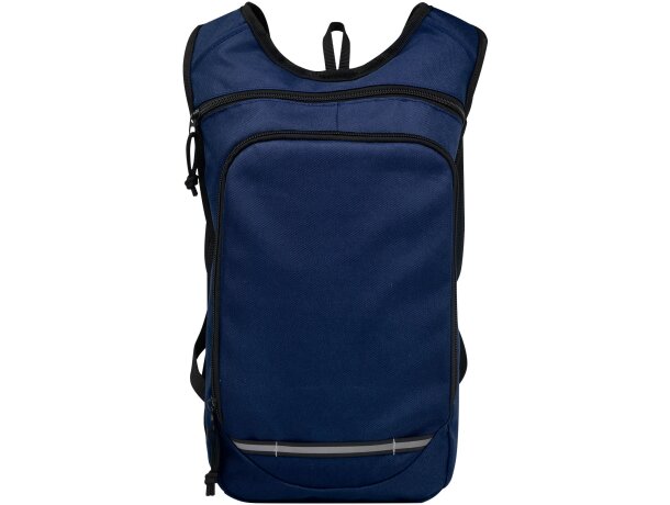 Mochila exterior GRS RPET Trails 6,5L certificada sostenible Azul marino detalle 9