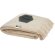 Manta sostenible Ivy de mohair y RPET con certificación GRS Beige detalle 3