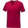 Camiseta de manga corta y cuello en V para mujer Somoto Rojo