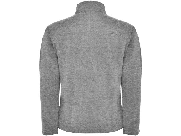 Chaqueta softshell unisex Rudolph de Roly con resistencia agua Negro detalle 8