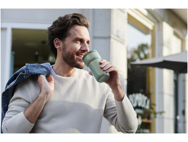 Taza de viaje Mepal Ellipse 275 ml hermética sin BPA Verde detalle 8