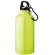 Cantimplora de aluminio con mosquetón 350 ml personalizada amarillo neón