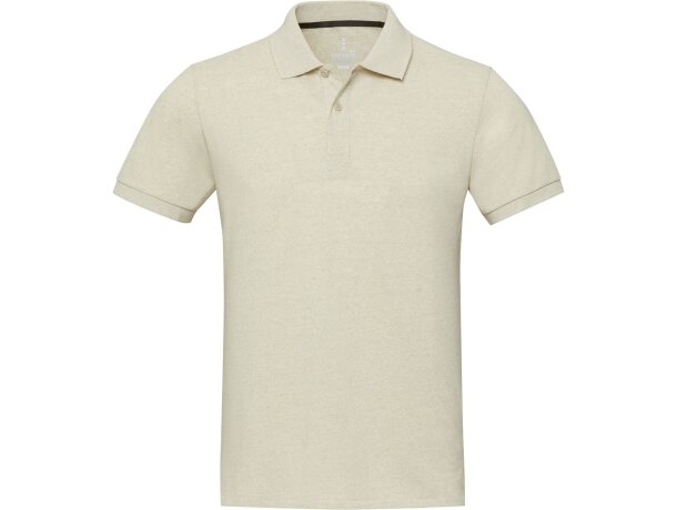 Polo manga corta unisex Aware Emerald con tejido reciclado detalle 20