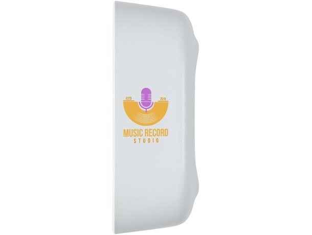 Minialtavoz Bluetooth 3W plástico reciclado certificado RCS Stark Blanco detalle 8