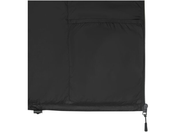 Chaqueta aislante reciclada certificada GRS Petalite hombre Negro intenso detalle 21