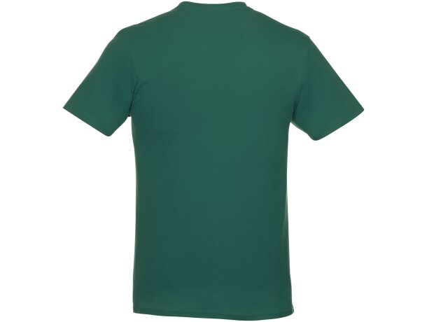 Camiseta de manga corta para hombre Heros Verde bosque detalle 123