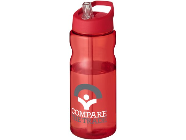 H2O Active® Base Bidón deportivo con tapa con boquilla de 650 ml Rojo detalle 13