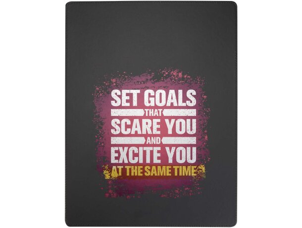 Portapapeles A4 Clast con cierre magnético y material reciclado Negro intenso detalle 1