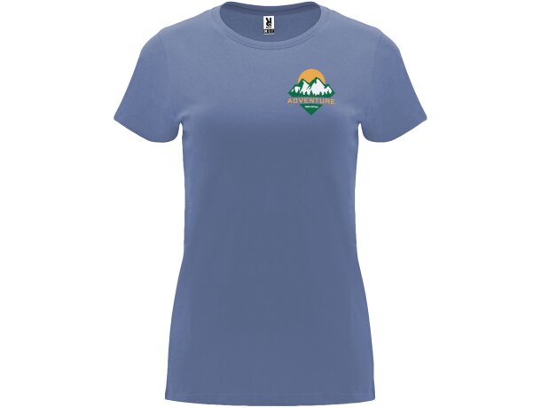 Camiseta manga corta mujer Capri Roly 100% algodón 170 g/m² detalle 132