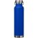 Botella Thor 650ml acero inoxidable reciclado certificado RCS Azul real detalle 33