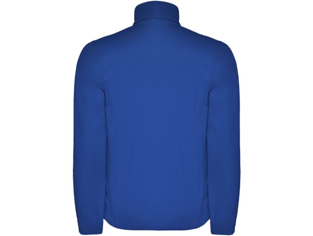 Chaqueta softshell Roly Antártida hombre resistente al agua Azul real detalle 7