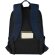 Mochila antirrobo Joey 18L portátil 15,6 lona reciclada GRS Azul marino detalle 13