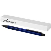 Bolígrafo en metal con diseño sobrio personalizado azul oscuro Bolígrafo en metal con diseño sobrio personalizado azul oscuro