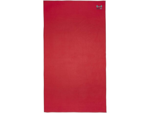 Toalla ultraligera y secado rápido Pieter 180 x 100 cm GRS Rojo detalle 1