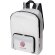 Mochila plegable EcoFold 15 litros de poliéster reciclado GRS Blanco detalle 4
