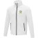 Chaqueta polar para hombre Zelus con cremallera reversible Blanco detalle 1