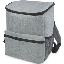 Mochila isotérmica con bolsillo frontal y de malla lateral poliéster