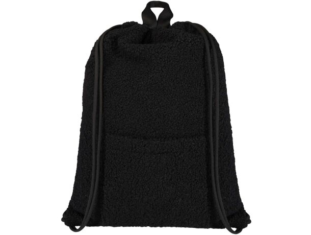 Mochila de cuerdas Bear 9l en sherpa reciclado certificado grs Negro intenso detalle 7