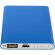 Batería externa Pep 4000 mAh aluminio reciclado certificado RCS Azul real detalle 19