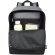 Mochila portátil 15 pulgadas reciclada grs dos tonos reclaim Negro intenso/gris mezcla detalle 5