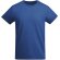 Camiseta manga corta infantil algodón orgánico Breda Roly Azul real