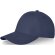 Gorra de 6 paneles Davis Azul marino