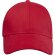 Gorra reciclada de 6 paneles GRS Trona Rojo detalle 4