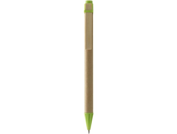 Bolígrafo con pulsador en papel ecológico barata