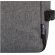 Mochila viaje portátil 17 pulgadas Libra material reciclado GRS Gris mezcla detalle 14