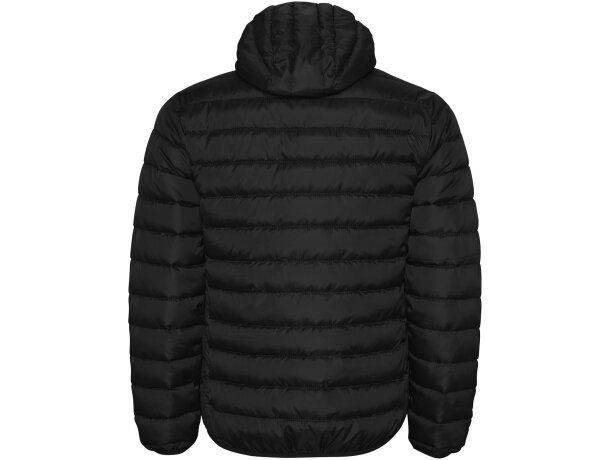 Chaqueta aislamiento hombre Norway Roly con capucha Negro intenso detalle 2