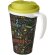 Brite-Americano® Grande taza 350 ml mug con tapa antigoteo Blanco/lima