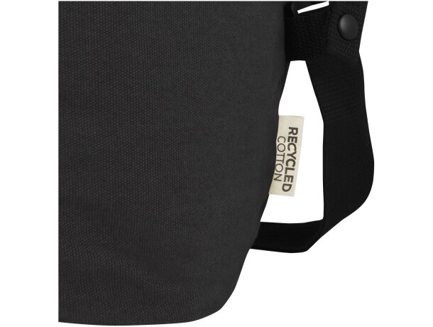 Bolsa deportiva Joey lona reciclada GRS 25 litros Negro intenso detalle 7
