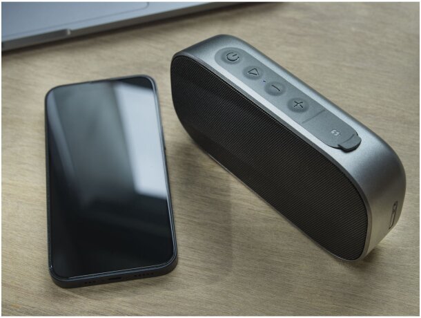 Altavoz Bluetooth Stark 2.0 reciclado IPX5 5W Blanco detalle 10