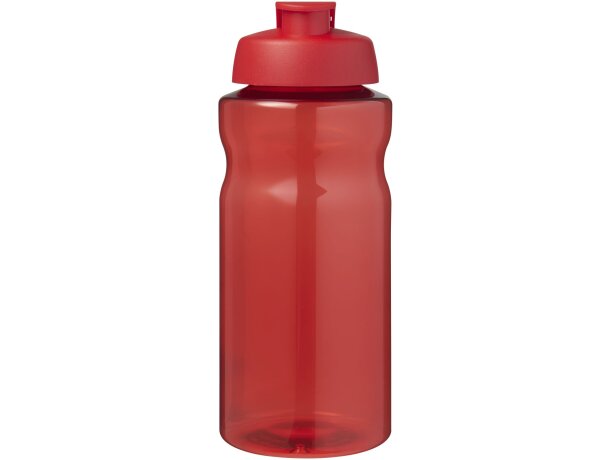 Bidón deportivo H2O Active Eco Big Base reciclado oceánico Rojo/rojo detalle 8