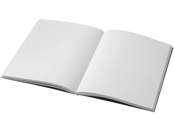 Cuaderno Novella Austen A5 tapa blanda 100 hojas papel FSC Gris detalle 14
