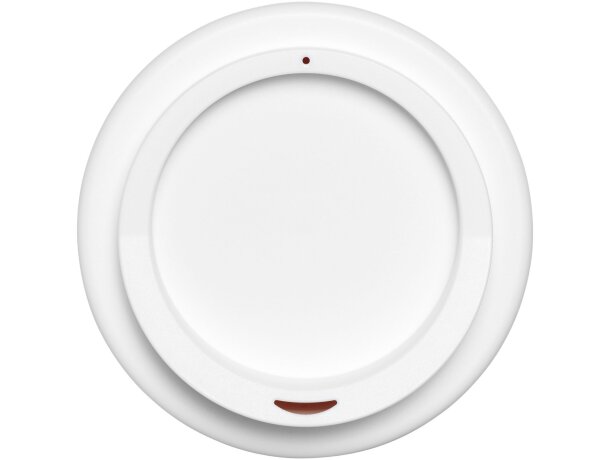 Vaso térmico 350ml con agarradera Americano Naranja/blanco detalle 83