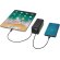 Batería externa aluminio reciclado Acamar 20000 mAh con USB-C Negro intenso detalle 7