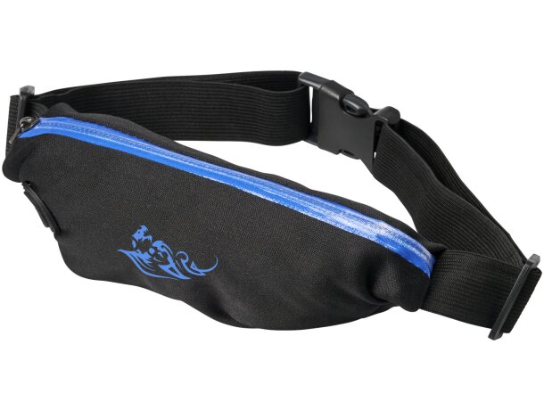 Riñonera deportiva flexible Nicolas Azul real detalle 5