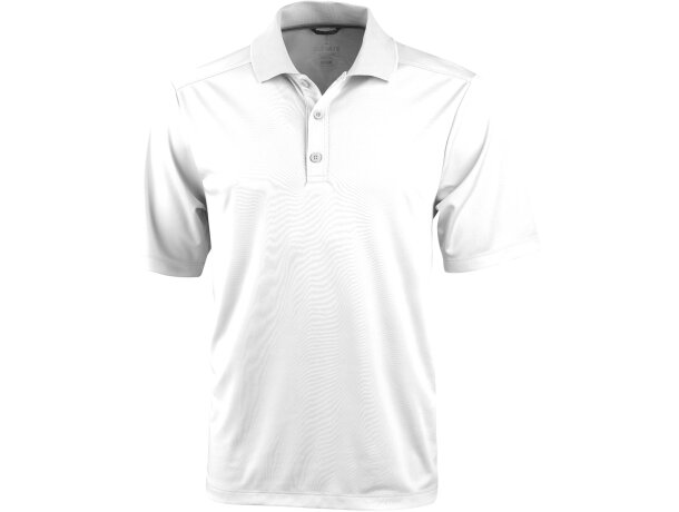 Polo de manga corta unisex dade de Elevate 155 gr personalizado blanco Polo de manga corta unisex dade de Elevate 155 gr personalizado blanco