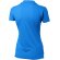 Polo de manga corta de mujer "advantage" Azul celeste detalle 8