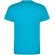 Camiseta manga corta infantil Dogo Premium Roly en algodón Azul turquesa detalle 1