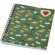 Cuaderno espiral A6 Desk-Mate reciclado 50 hojas personalizable Verde jaspeado