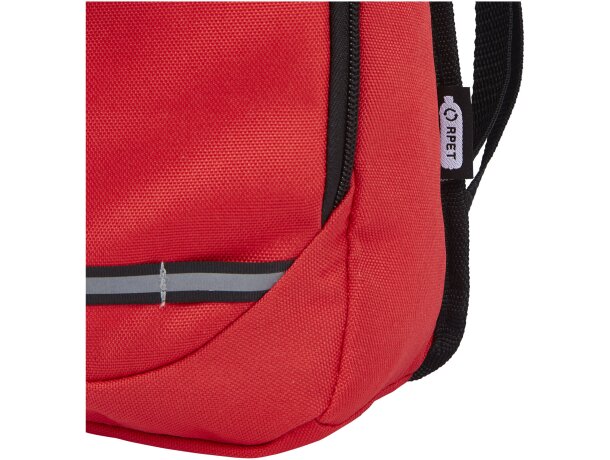 Mochila exterior GRS RPET Trails 6,5L certificada sostenible Rojo detalle 35