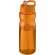 H2O Active® Base Bidón deportivo con tapa con boquilla de 650 ml Naranja/naranja