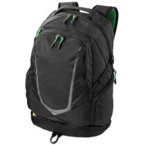 Mochila resistente para portátil de 15 pulgadas personalizada negro intenso Mochila resistente para portátil de 15 pulgadas personalizada negro intenso